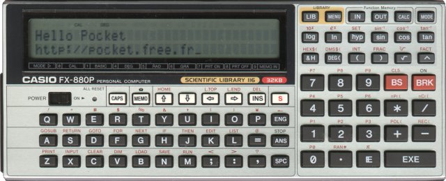 Casio fx online 880